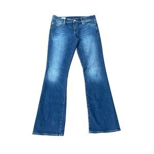 Gap Sexy Boot Jeans Women's 31L Stretch Medium Wash Denim 31x34